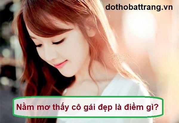 Nằm mơ thấy cô gái đẹp là điềm báo gì