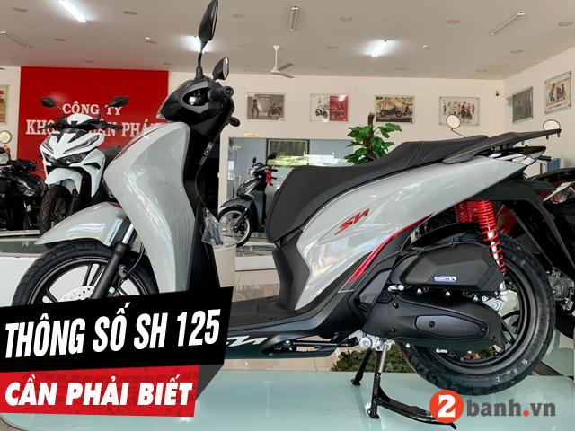 6 thông số xe sh 125i 2024 cần phải biết trước khi mua xe - 1