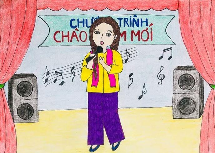 Mẫu tranh vẽ ước mơ của em đẹp nhất