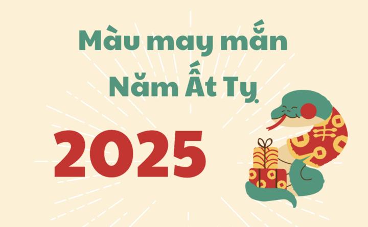 Màu sắc may mắn của năm Ất Tỵ 2025 là màu gì? (Ảnh: Nhật Thùy)