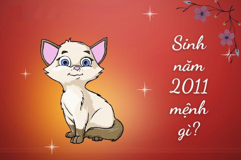 Người sinh năm 2011 mệnh gì