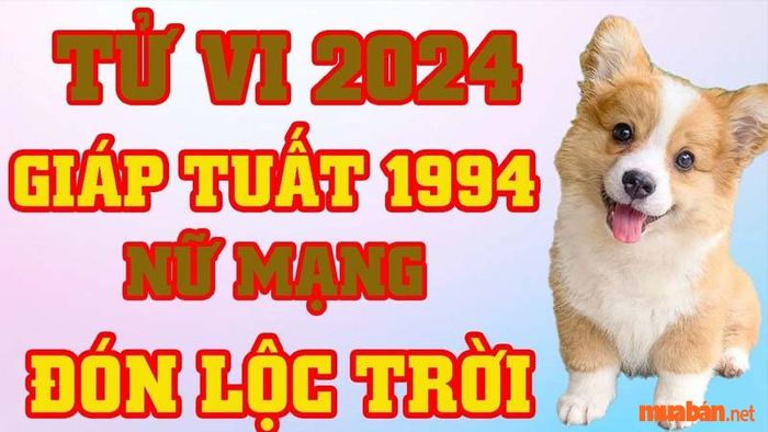 Tử vi Giáp Tuất 1994 nữ mạng năm 2024 - Lộc Tài Về Tới