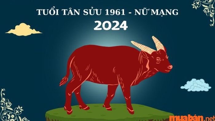 Dự báo chi tiết về tử vi tuổi Tân Sửu 1961 nữ mạng trong năm 2024.